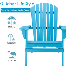 Load image into Gallery viewer, Folding Adirondack Chair
