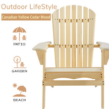 Load image into Gallery viewer, Folding Adirondack Chair